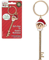 Preview: Santa's workshop key with elf
