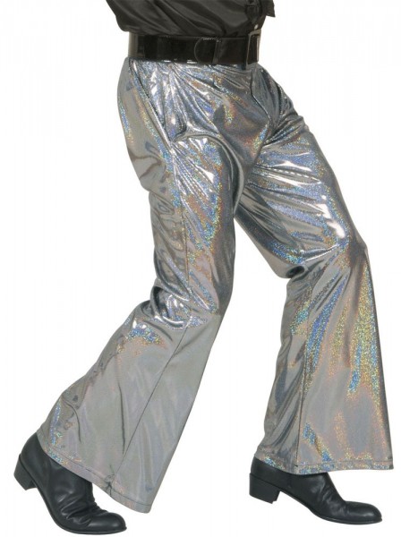 Silver party disco men's pants 4