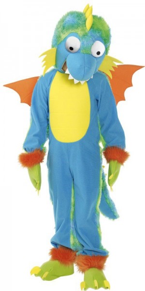 Disfraz de dragón pequeño monstruo para niño 3