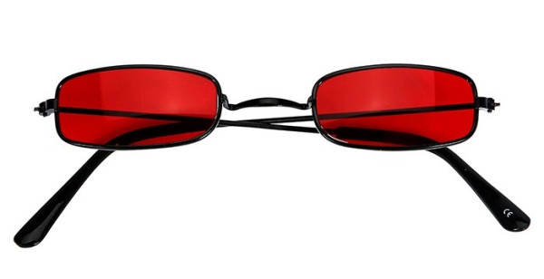 Blood red vampire glasses