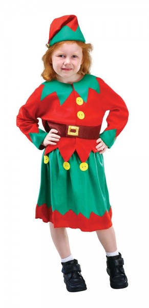 Little Christmas helper child costume