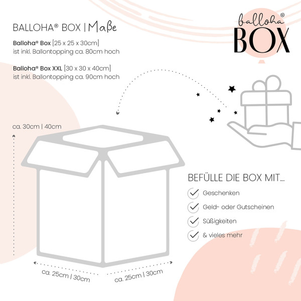Balloha Geschenkbox DIY Herzlich Willkommen XL 5
