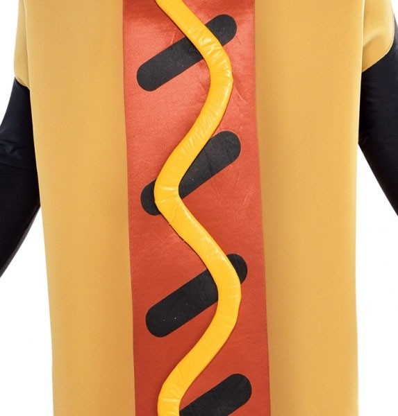 Costume da hot dog pazzo da uomo 3