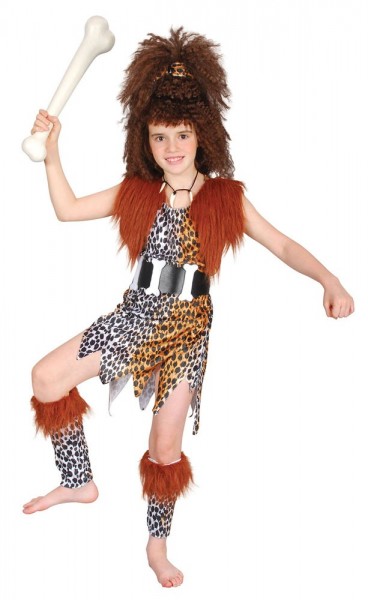 Pebbles Stone Age Girl Child Costume