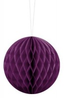 Preview: Honeycomb ball Lumina dark purple 10cm