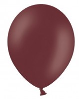 Widok: 20 balonów Partystar czerwono-brązowy 23 cm