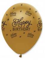 Oversigt: 6 magiske fødselsdagsballoner 30 cm