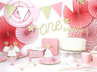 Preview: One Star cake decoration gold 21cm