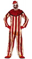 Vista previa: Disfraz de payaso de circo de terror para hombre