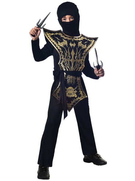 Ninja Krieger Kostüm für Jungen