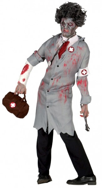Dr. Disfraz de eigelstein zombie doctor para hombre