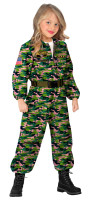 Fighter jet pilot costume for girls