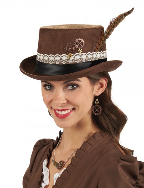 Steampunk top hat hat