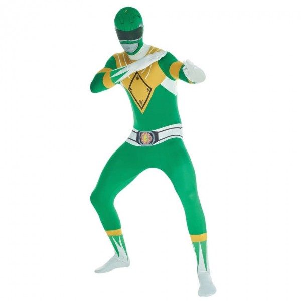 Morphsuit Ultimate Power Rangers vert