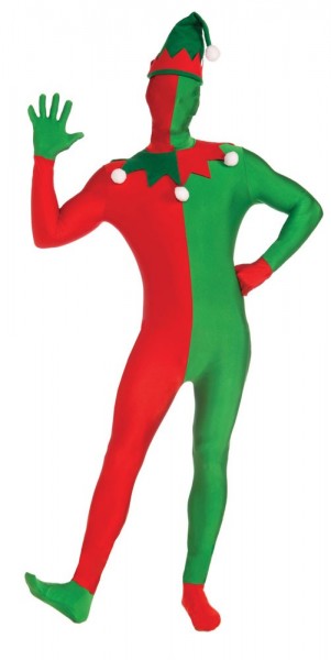 Christmas elf morphsuit costume