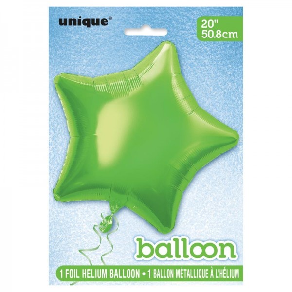 Folieballon Rising Star groen 2