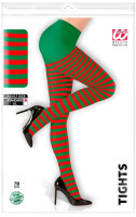 Preview: Christmas elf pantyhose red-green