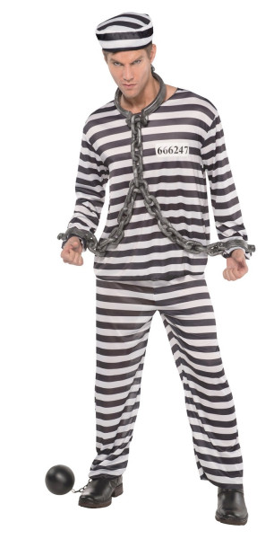 Convict men’s costume