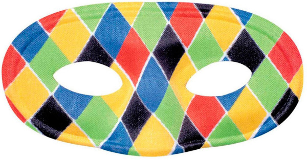 Harlekin Clowns Augenmaske Für Kinder