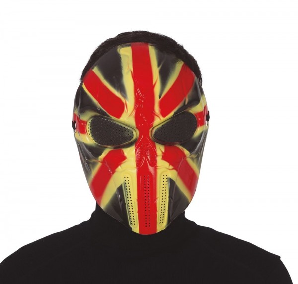 Máscara de terror de Inglaterra para adulto