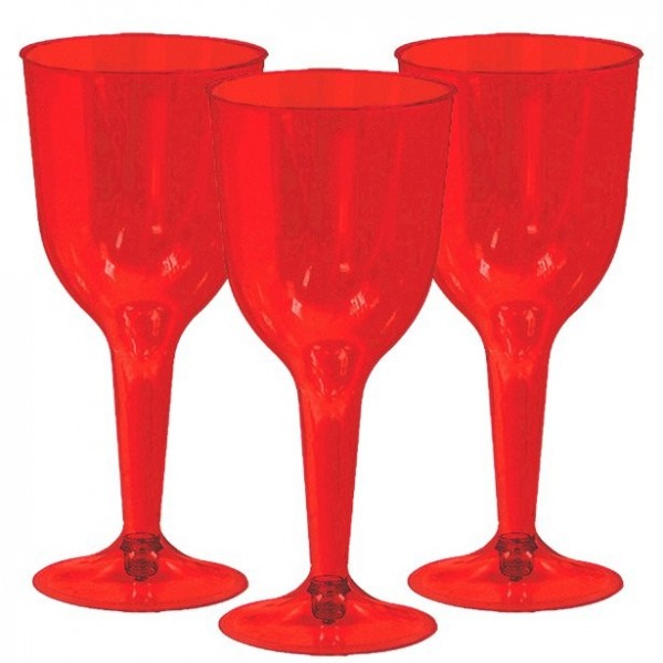 20 red port wine glasses 295ml