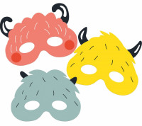Vorschau: 6 Monster Festival Partymasken
