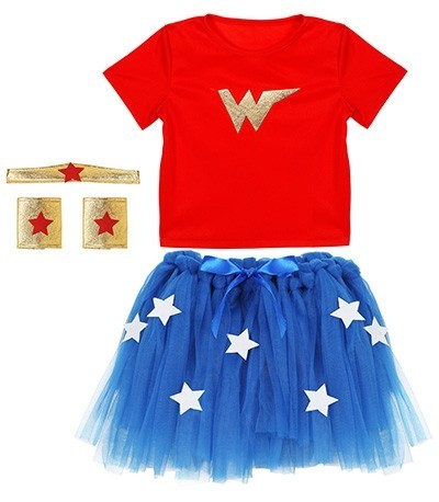 Little Wonder Girl kinderkostuum 2