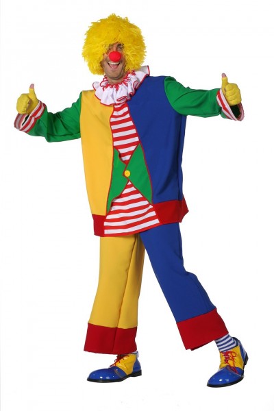 Allegro costume da uomo Funky Clown