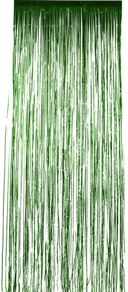 Groen glamourgordijn 91 x 244cm