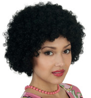 Widok: Peruka z lat 70. Afro czarna