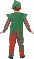Preview: Santa's helper Christmas elf costume with hat