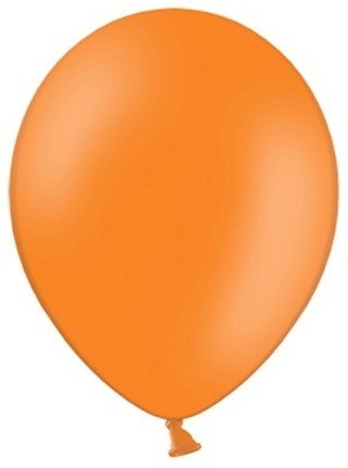 100 Celebration balloons orange 23cm