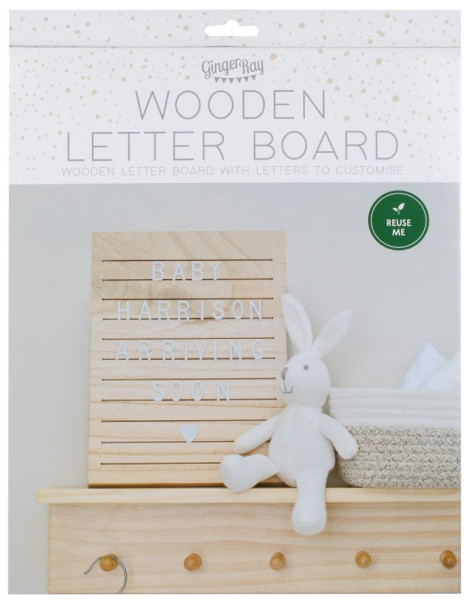 Natural Baby Buchstabenboard 3