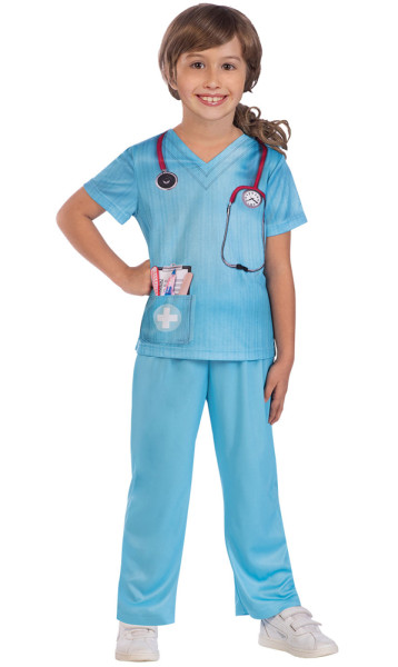 Doctor costume for children recycled