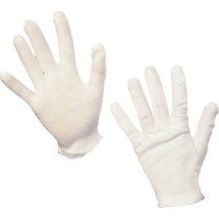 Białe rękawiczki dziecięce, jeden rozmiar