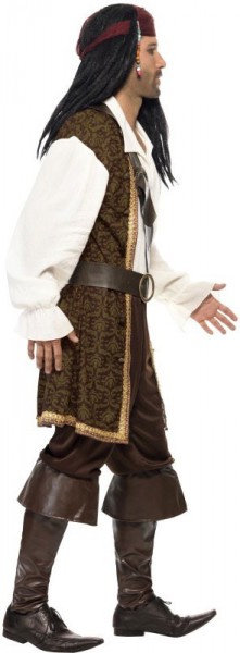 Adventurer pirate men's costume 3