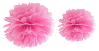 Pompon Romy roze 25cm
