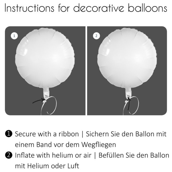 Ballon aluminium Best Dad ENG 43cm