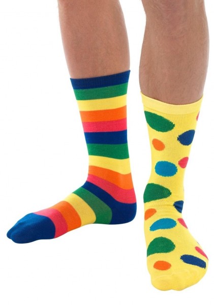 Colorful clown stockings Ricco