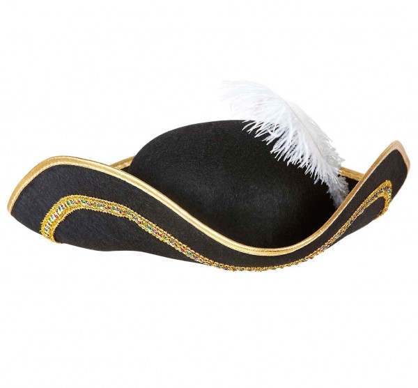 Royal Admiral Tricorn Hat Deluxe