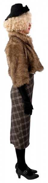 Short Esther fur jacket for women 2