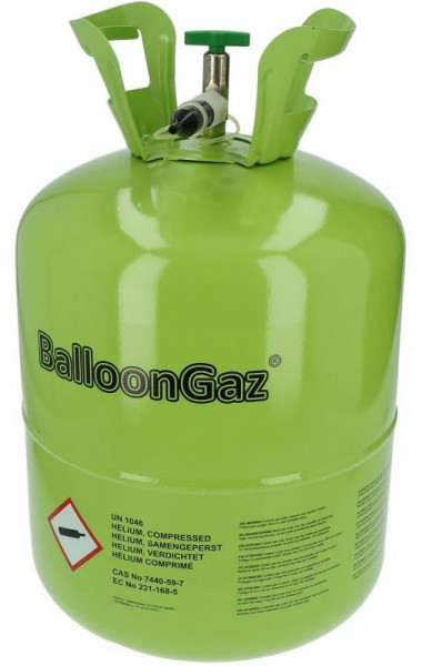 Disposable helium bottle 50 balloons