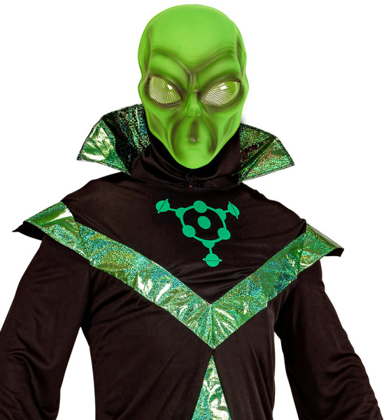 Extraterrestrial Alien Mask Green