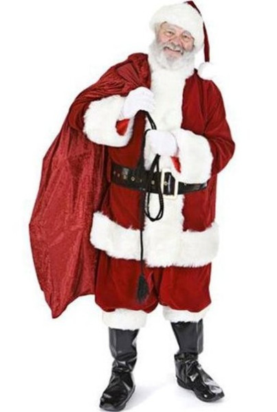 Supporto in cartone di Babbo Natale 180 cm