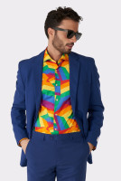 Förhandsgranskning: OppoSuits regnbågssick zag skjorta