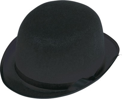 Classic black melon hat