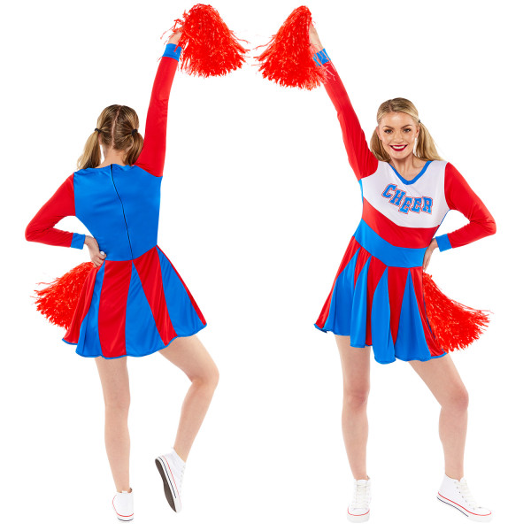 Cheerleader Penny Damenkostüm 5