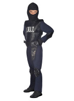 Preview: SWAT agent children's costume deluxe