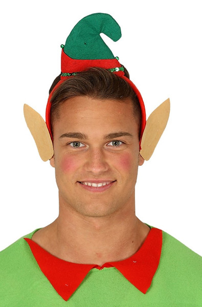 Weihnachtswichtel Ohren Haarreif