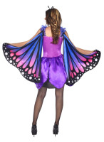 Oversigt: Schmetterling-Kostüm Violetta für Damen
